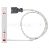 Адгезивный многоразовый датчик для новорожденных с чувствительной кожей с пластырем и кабелем (вес < 1 кг) для пульсоксиметра sat 801 и sat 805.