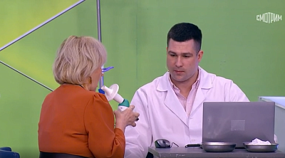 Наш спирометр SPIROCONNECT в диагностике бронхиальной астмы.